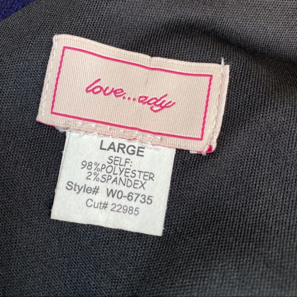 Love...Ady navy blue polka dot jumpsuit - Picture 8 of 8